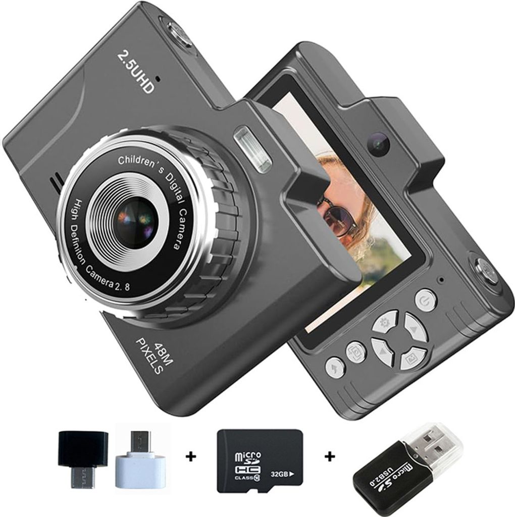 Fotocamera digitale ZELURXX, con doppia fotocamera, 4800 W, Immagine del prodotto 