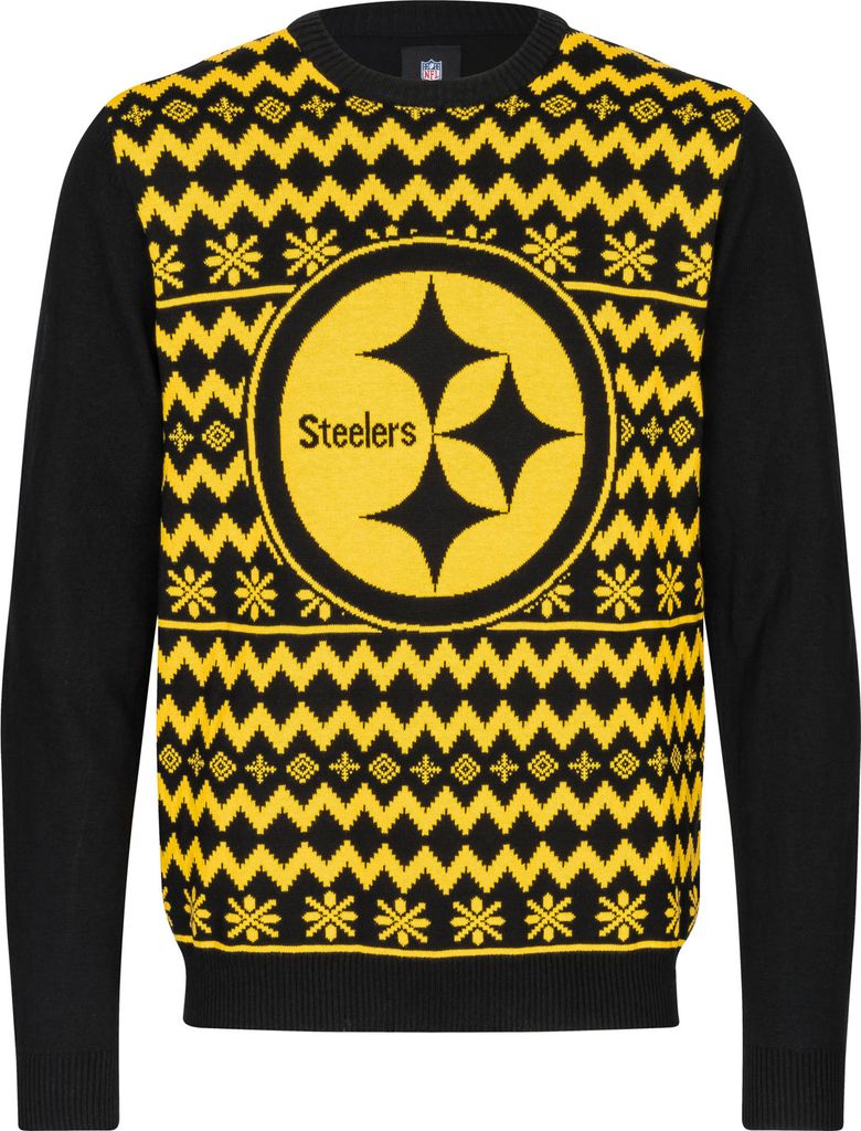NFL Pittsburgh Steelers Ugly Sweater Big Logo 2-Color Produktbild 1