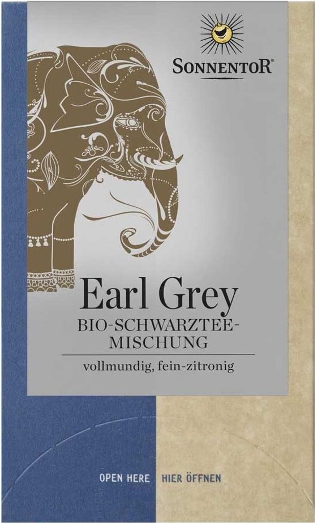 Sonnentor Earl Grey Tee (18 Stück)