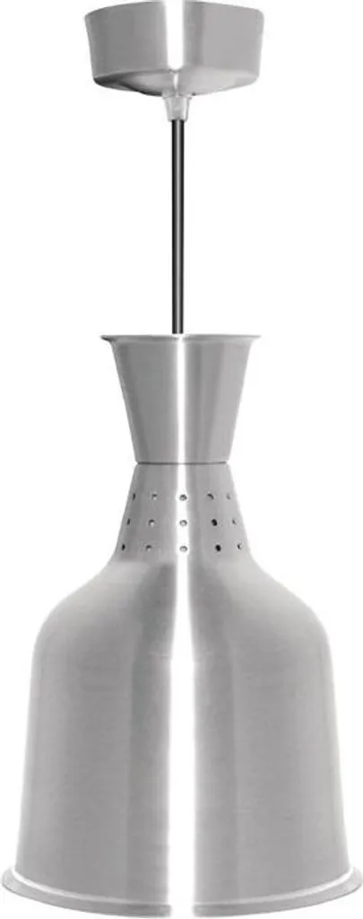 Lampe de maintien au chaud flexible Buffalo en acier argenté de 250W