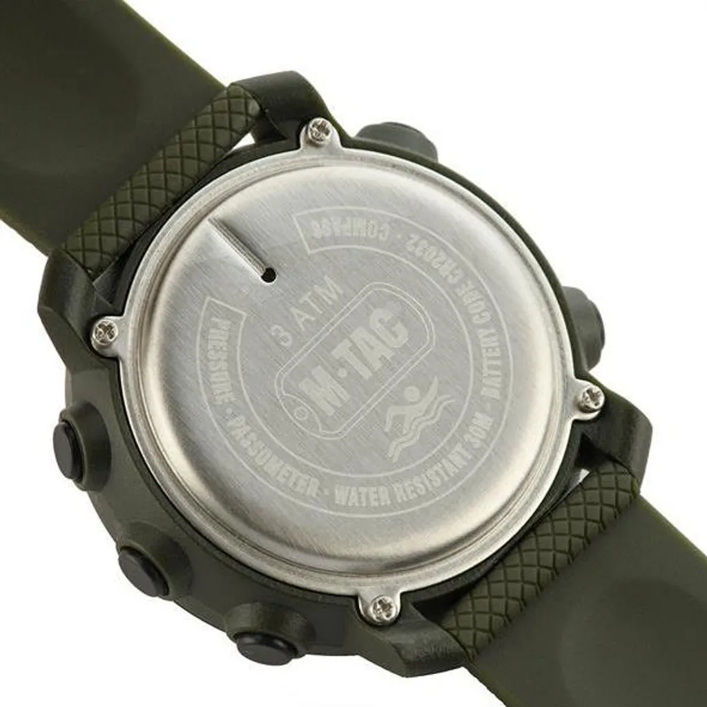 Montre Tactique M-Tac Multifonctions Militaire - Modèle Olive Robuste - 3