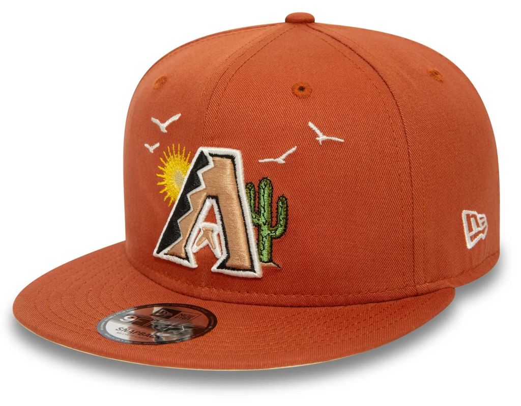 NEW ERA Arizona Diamondbacks MLB Summer Icon 9FIFTY Snapback Cap - Braun Braun ML