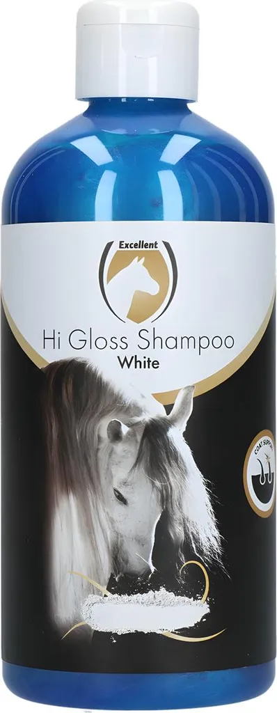 Excellent Horse Hi Gloss Shampoo Bianco 500ml - Ravvivante Manto