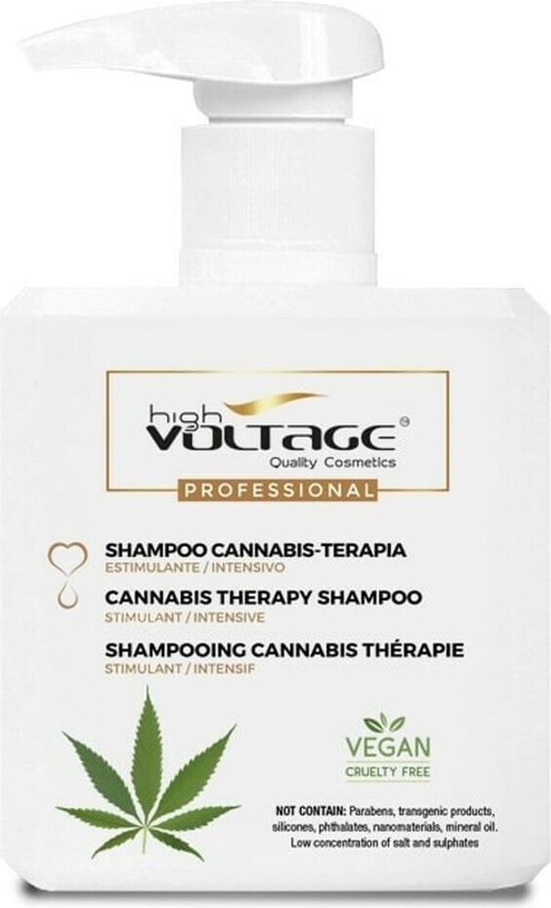 Voltage Cosmetics Shampoo Cannabis - Terapia Champú 500ml