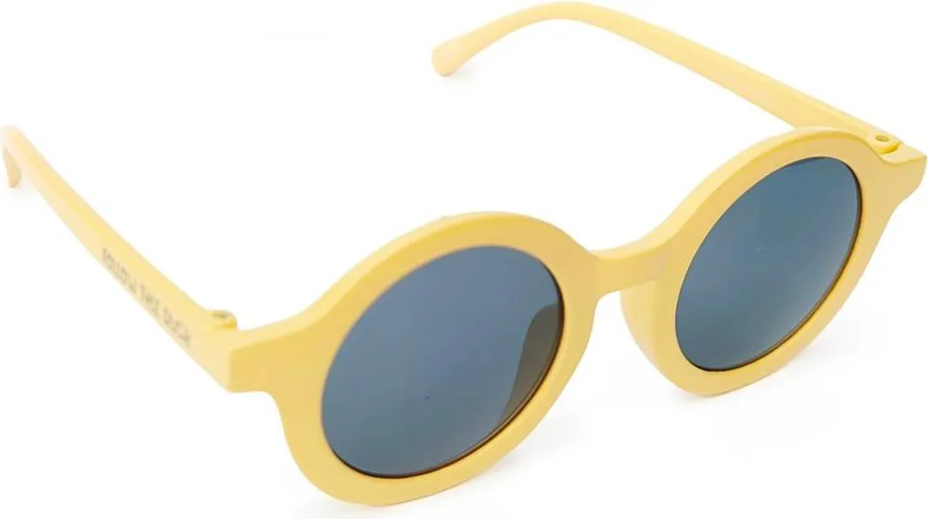 Follow The Duck Lunettes de soleil Craspedia jaune clair pour enfants