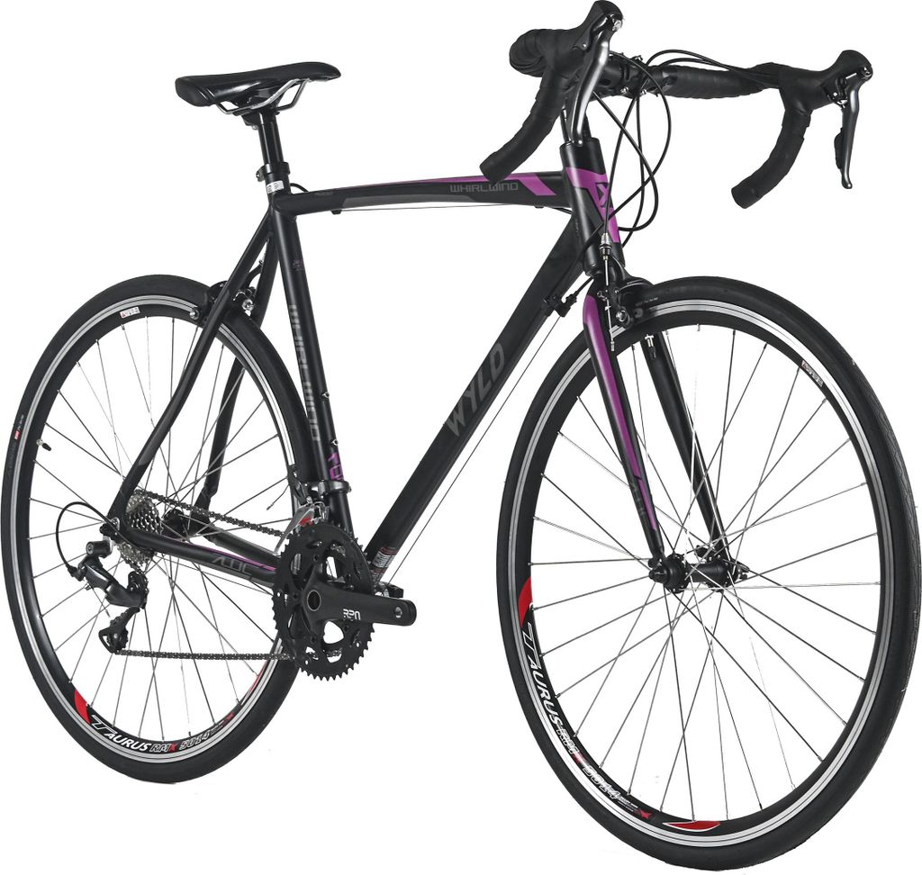 WYLD Rennrad 28'' Whirlwind 100 Schwarz 16 Gänge WYLD 310R, 311R, 438R, 439R