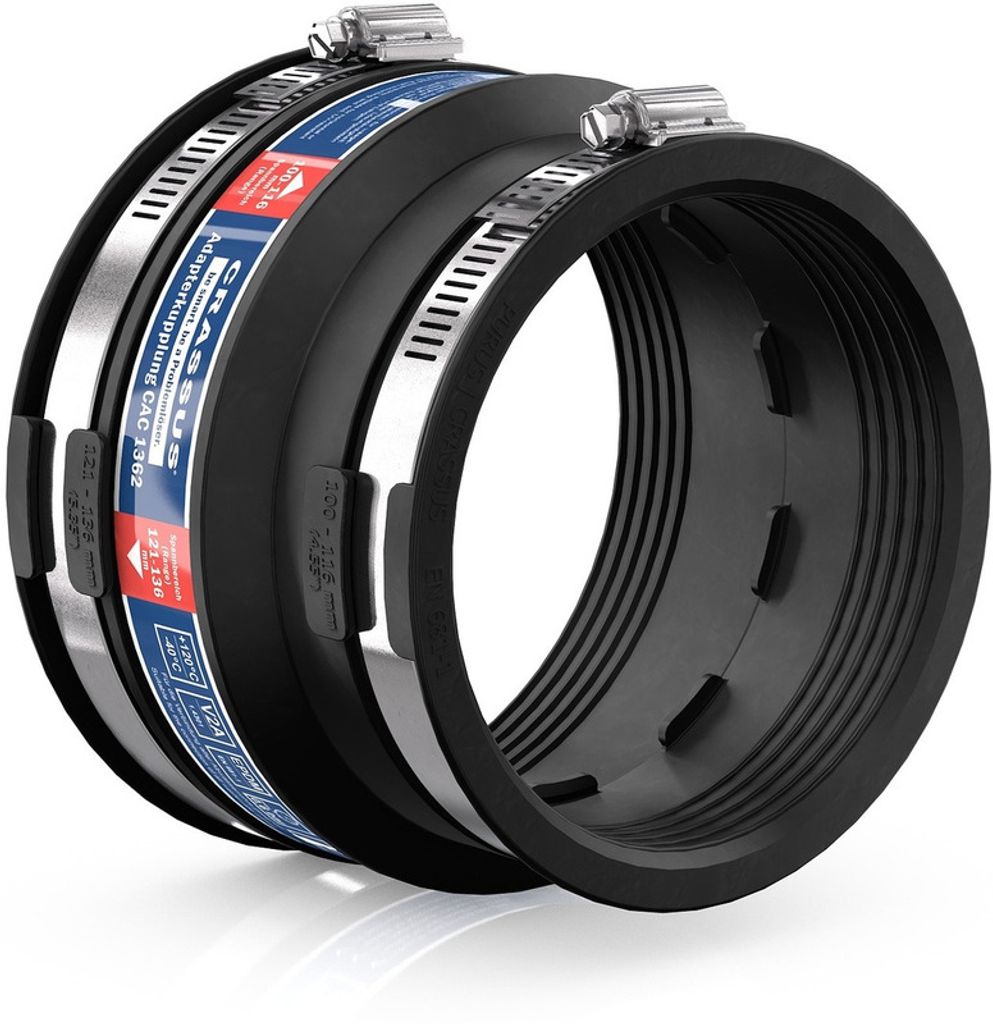 Crassus CAC Adapterkupplung Druckdichte 0,6 bar 1362 Produktbild 
