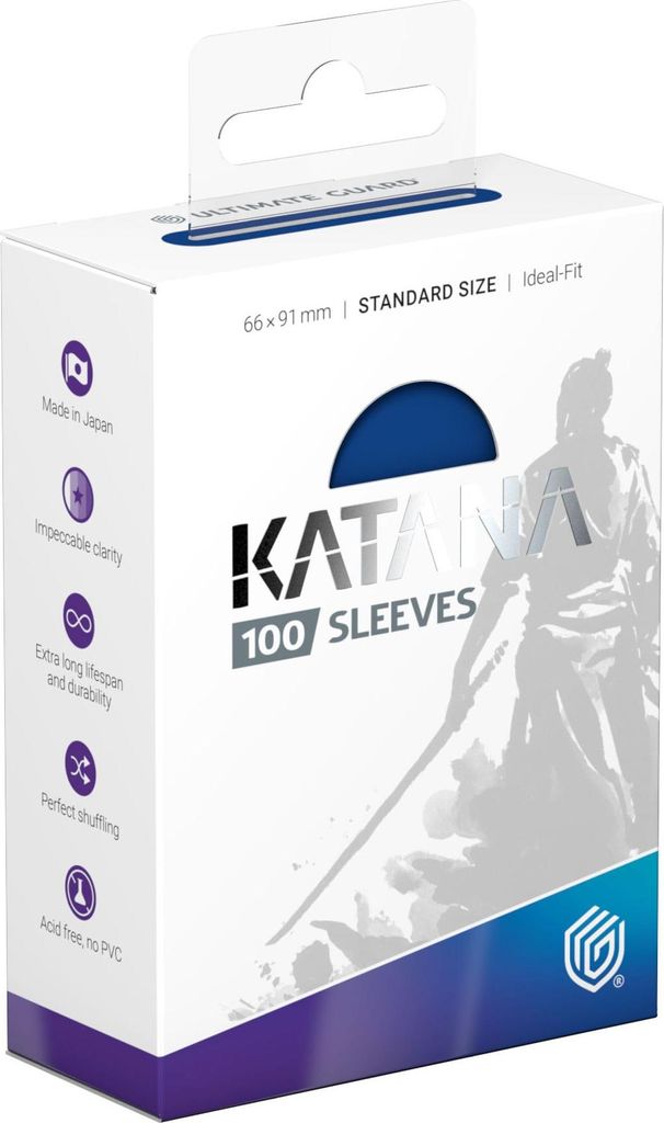 Ultimate Guard Katana Sleeves Standardgröße Blue Bird (100)