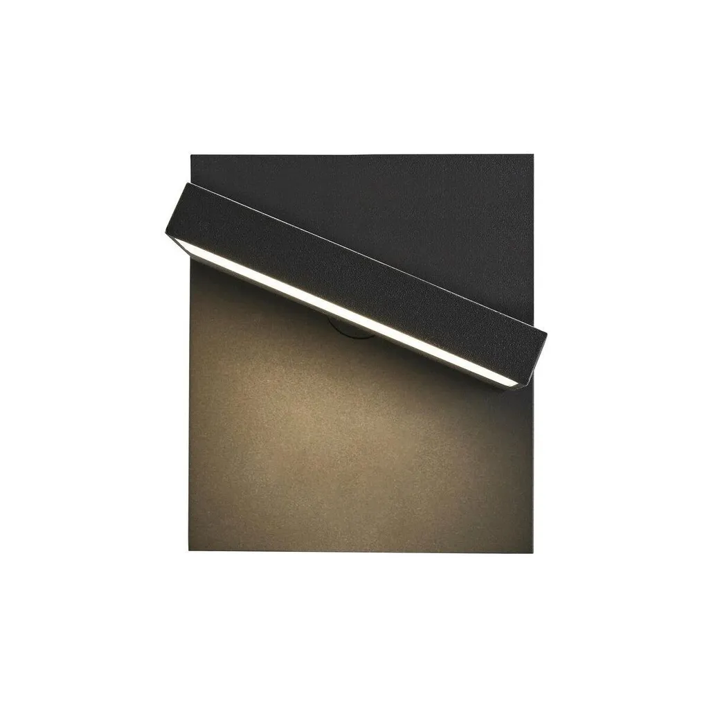Abridor Applique Murale LED 14W Anthracite IP55 Lumière Commutable - 12