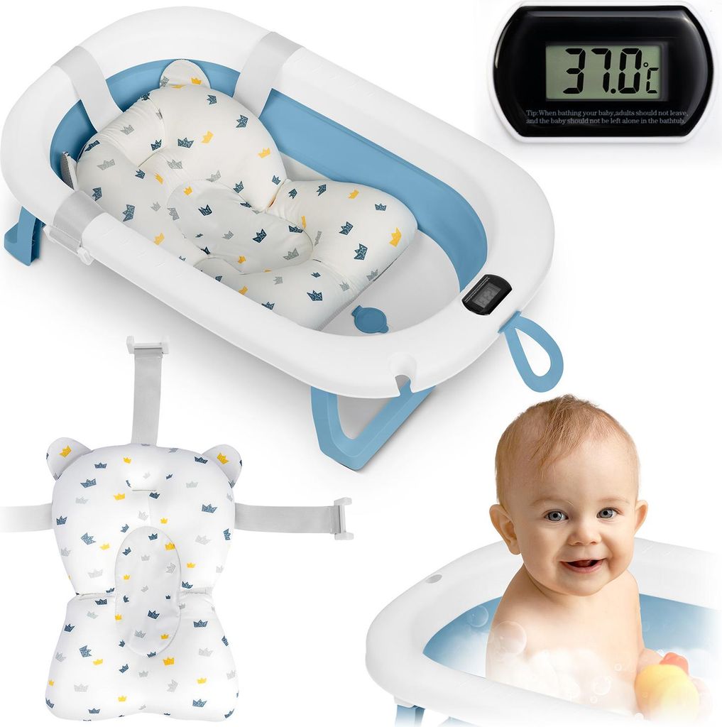 Faltbare Babybadewanne für Kinder und Säuglinge mit Produktbild 