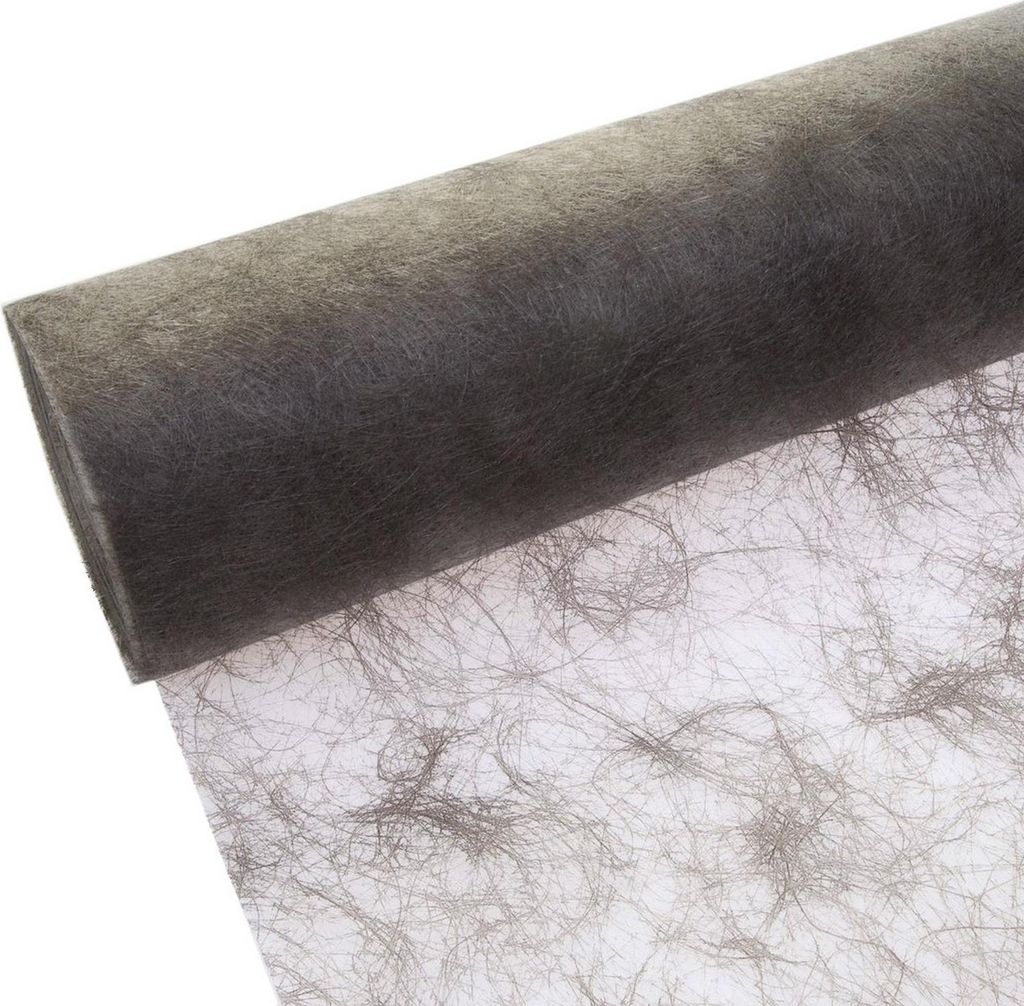 Sizoflor Tischband anthrazit dunkelgrau taupe 300mm x 25 Meter