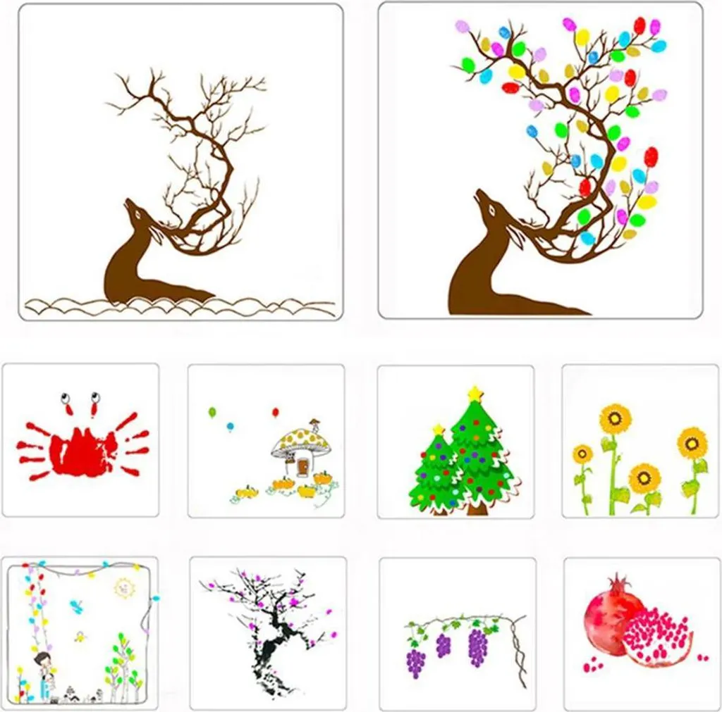 Kit Pittura Mani e Dita 6 Colori - Super Lavabile Atossico Offerta