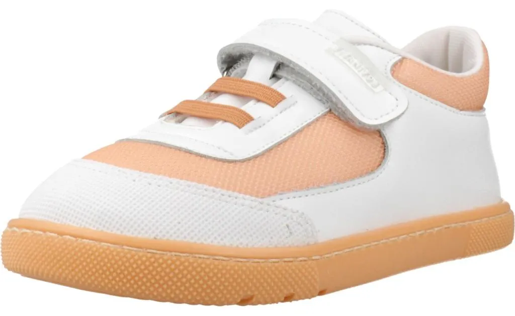 Chaussures Titanitos Elias à Bride Adhésive : Basket Blanche Résistante
