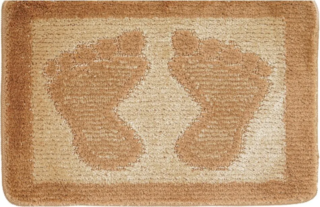 Tappetino Doccia Antiscivolo Loofah ENKOSI: Esfoliante Naturale Con Ventose, Drenaggio Rapido, 40x16 Cm, Nero