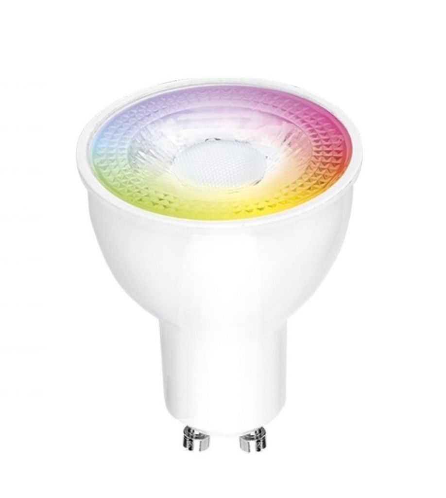 WLAN LED Spot - GU10 5W - RBG + CCT Alle Lichtfarben - per Produktbild 10