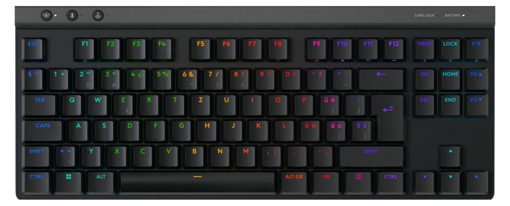 Logitech G515 LIGHTSPEED TKL Black (CH) Produktbild 