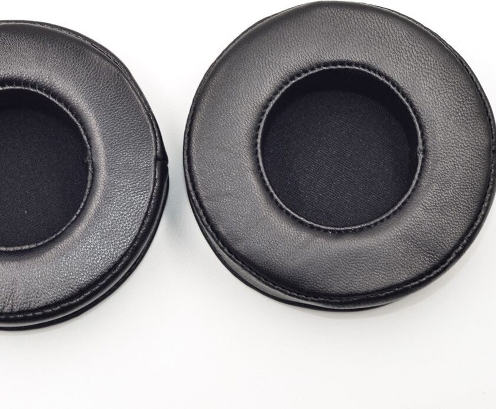 INF Ersatz-Ohrpolster für JBL E50BT, weiche Schaffell-Ohrpolster für JBL S500 S700 Kopfhörer (2er-Pack, Schwarz)