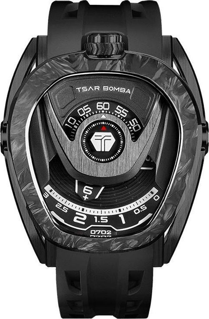 Zar Bomba Uhr TB8213A(1+1)-06 schwarz Produktbild 