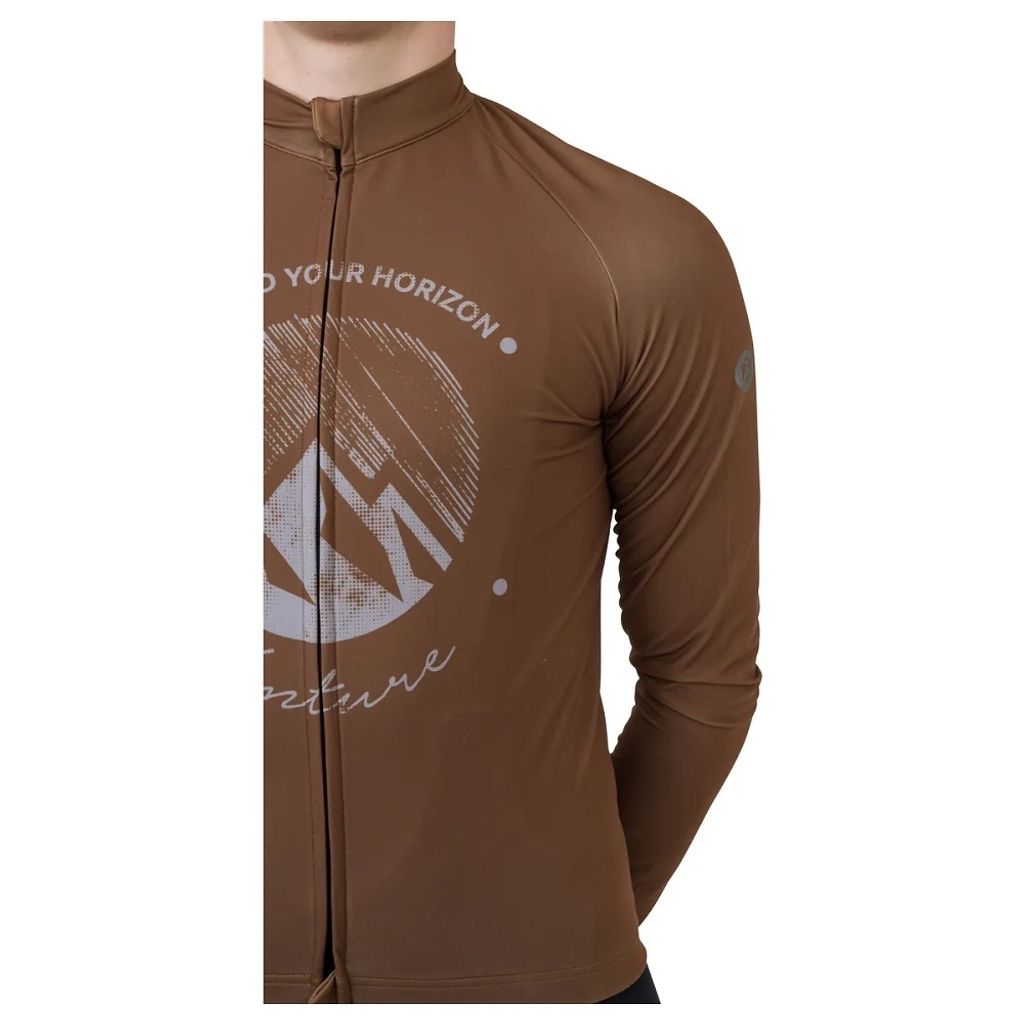 AGU Gravel Langarm Shirt Venture Herren, Farbe:armagnac, Größe:M