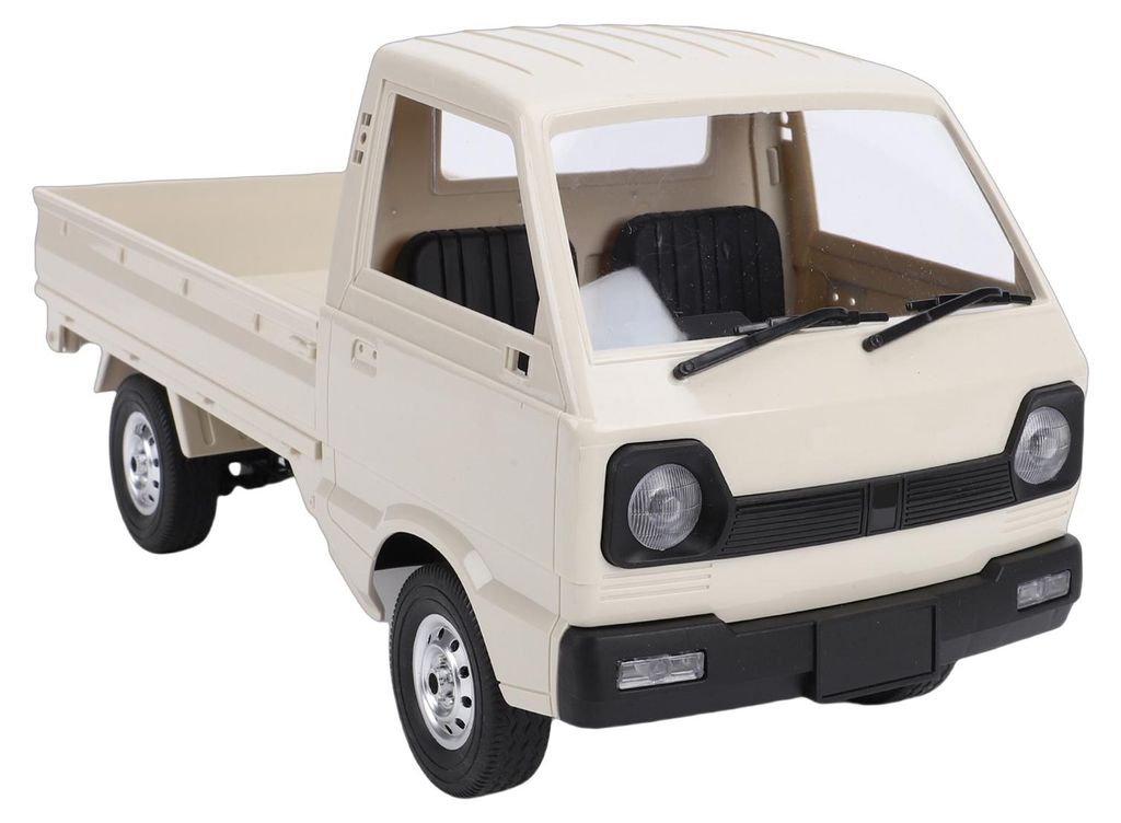 2,4-GHz-RC-Truck, Maßstab 1:10, 25 km/h schnelles elektrisches Drift-Fernsteuerungsauto mit bürstenlosem Motor und Beleuchtung