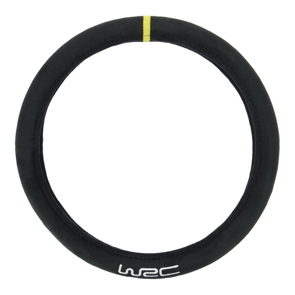 WRC 007383 Lenkradbezug Ø35-38cm Schwarz Lenkradhülle Produktbild 
