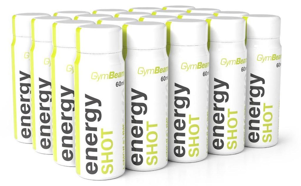 GymBeam - Energy Shot, 20 x 60 ml, Zitrone Limette Produktbild 