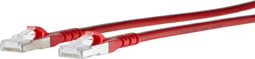 Metz Connect 25m Patchkabel Cat 6a S/FTP Red | 10GBASE-T 130845B566-E