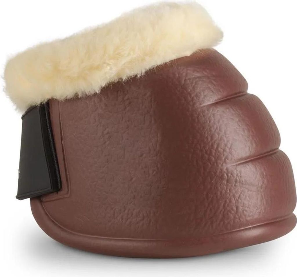 Gatusos Deluxe Shearling Hufglocken Für Pferde Braun L Braun L