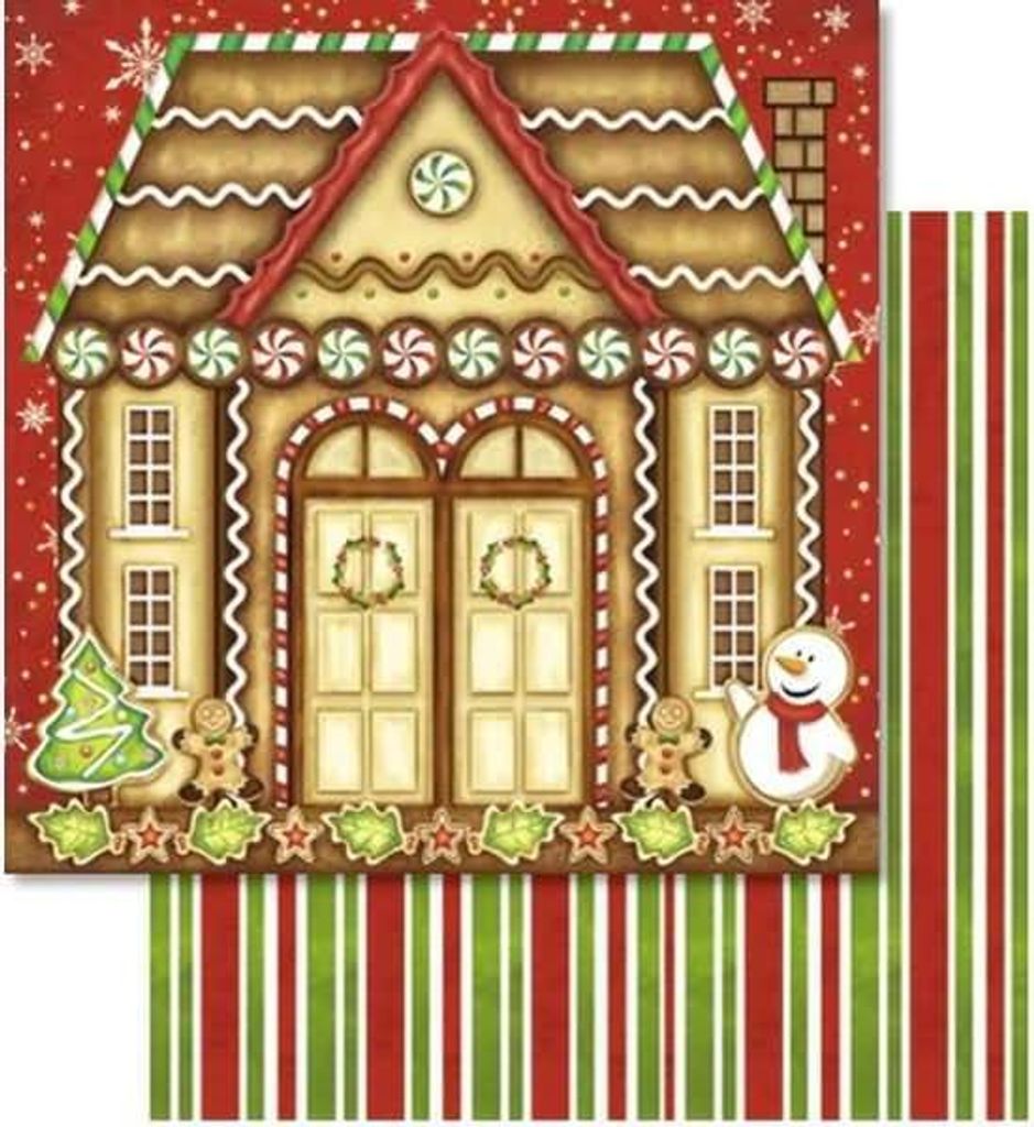 Scrapbook Paper Premium Glitter 30,5x30,5cm VE=25 Blatt Produktbild 