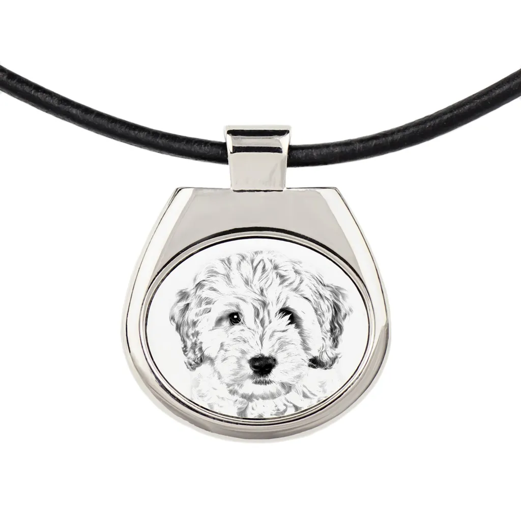 Art-Dog Collana Cockapoo Professionale | Qualità Argento e Foto - 3