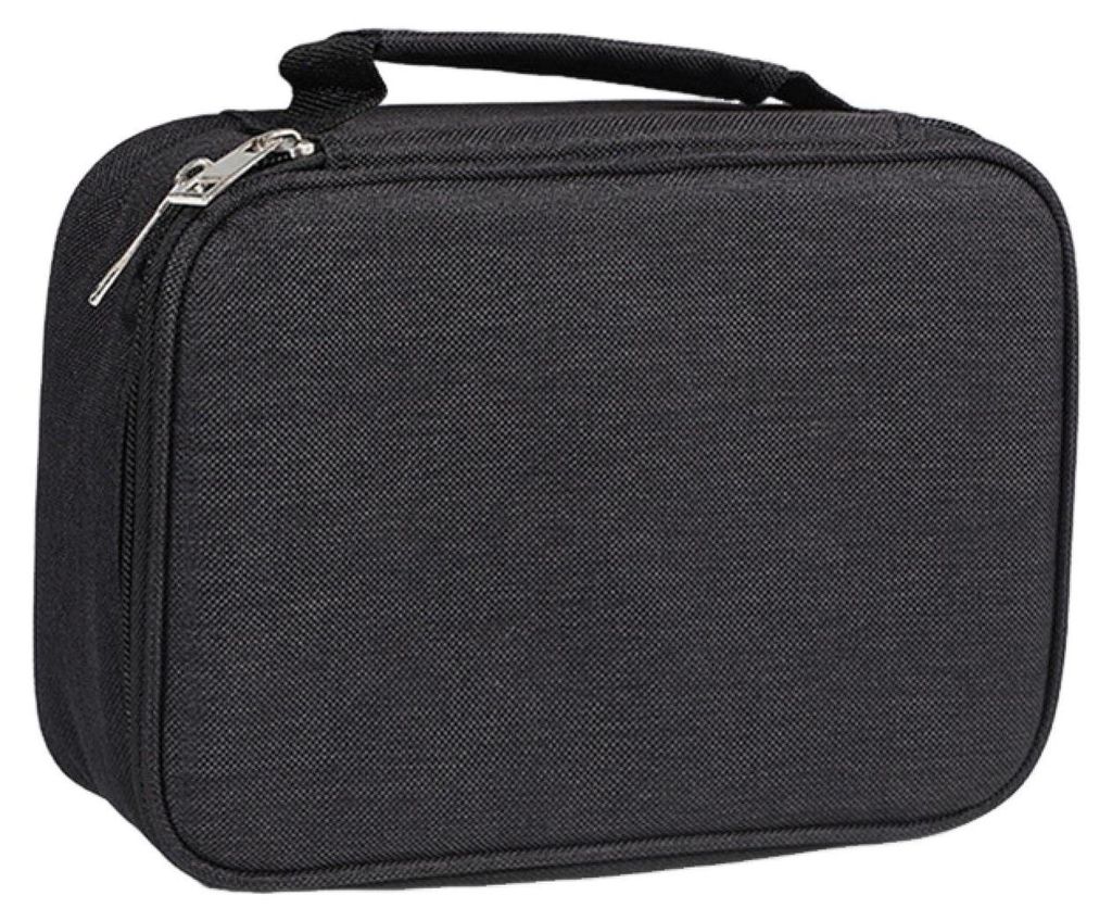 Skizzen-Etui mit 72 Fächern, 3-lagige Aufbewahrungstasche aus Oxford-Gewebe für Buntstifte und Künstlerbedarf, tragbarer Schrein-Organizer für ...