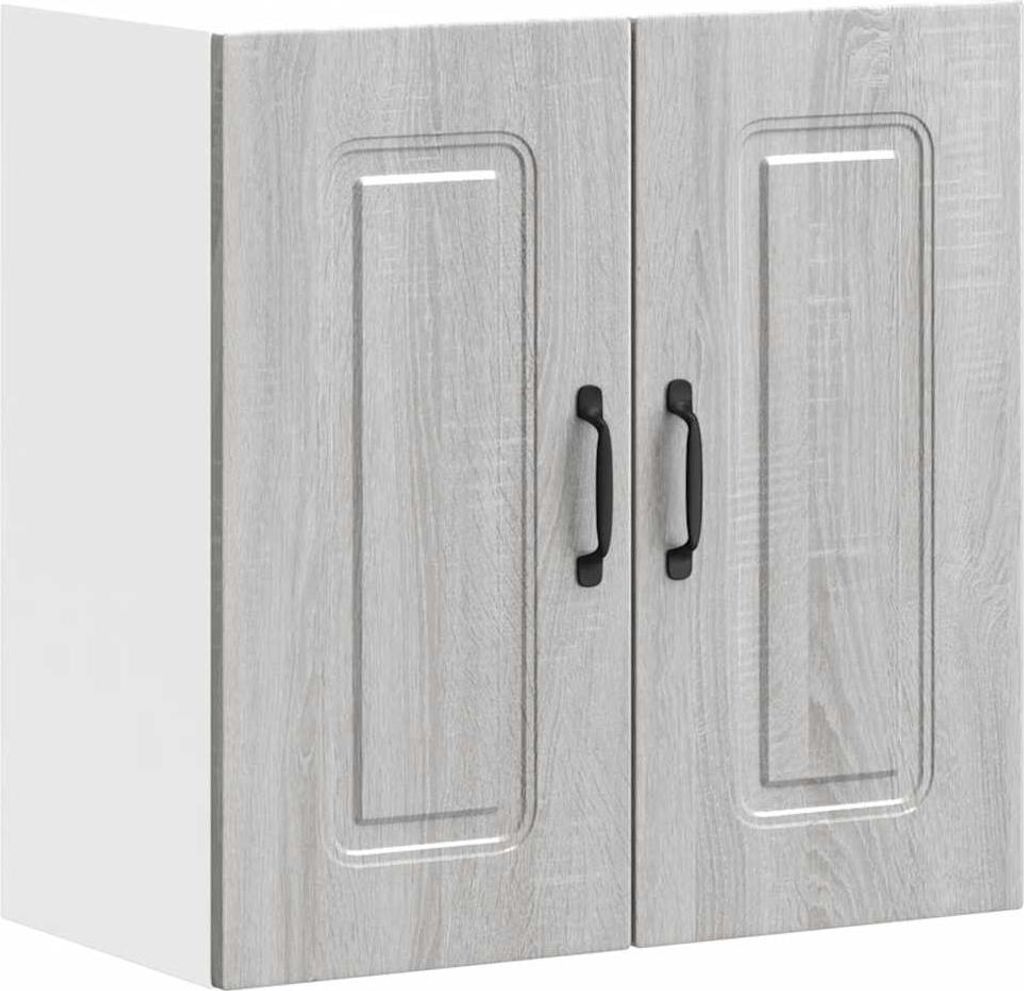 vidaXL Küchen-Hängeschrank Kalmar Grau Sonoma Holzwerkstoff