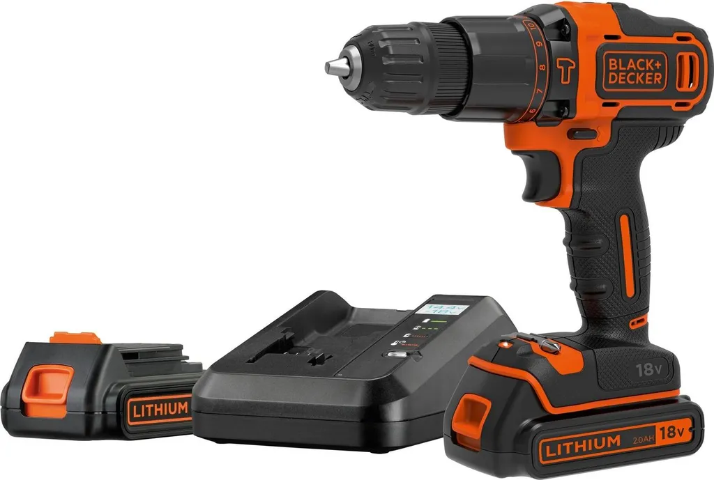 Black & Decker BDCHD18K1B2-QW: Il Trapano a Batteria per i Tuoi Sogni