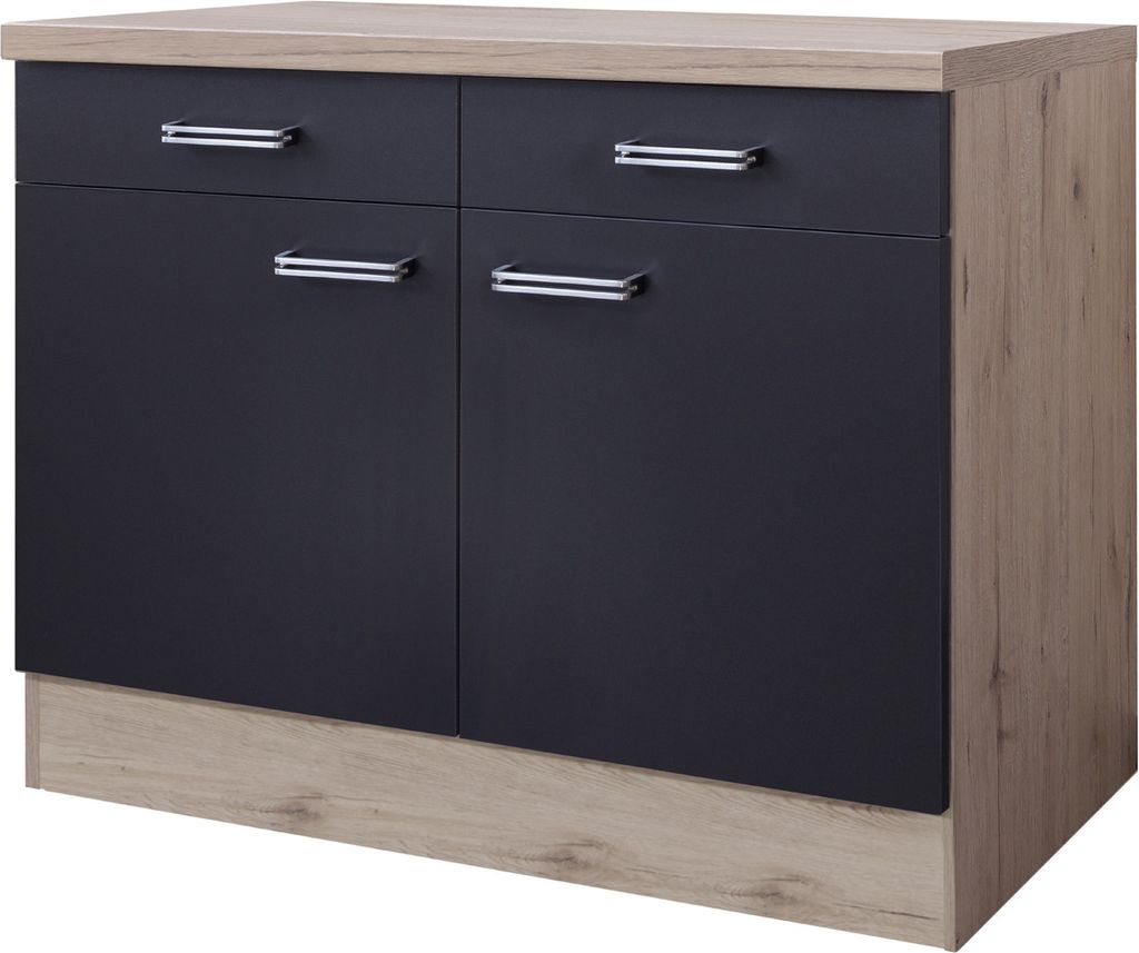 Flex Well Unterschrank mit Schublade und Drehtür Santo Produktbild 