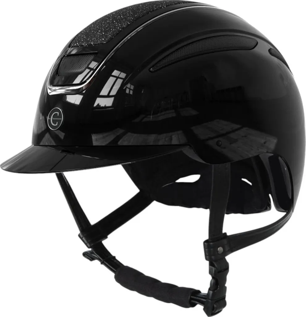 Casque d'équitation ajustable Covalliero Elite : sécurité et confort S