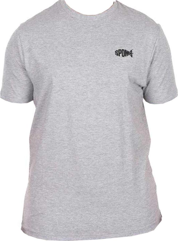 Spomb T-Shirt Grey - Angelshirt, Größe:S