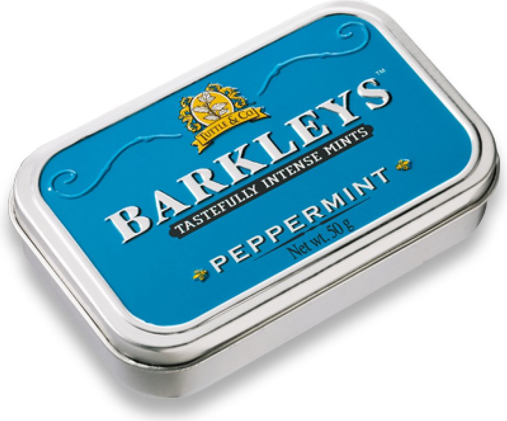 Barkleys Pastylki miętowe w metalowej puszce 50g Zdjęcie produktu 