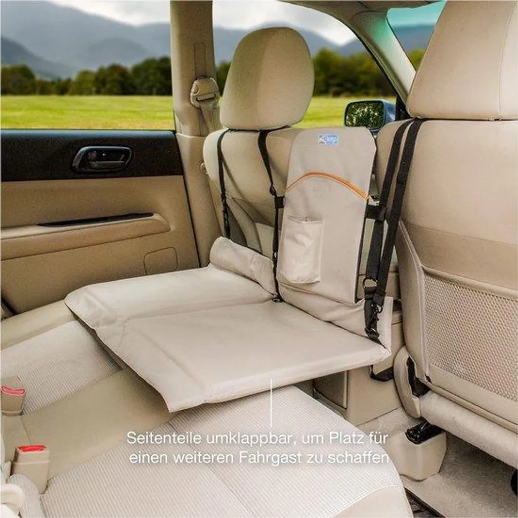 Extension de Siège Arrière Voiture pour Chien : Espace de Voyage Max