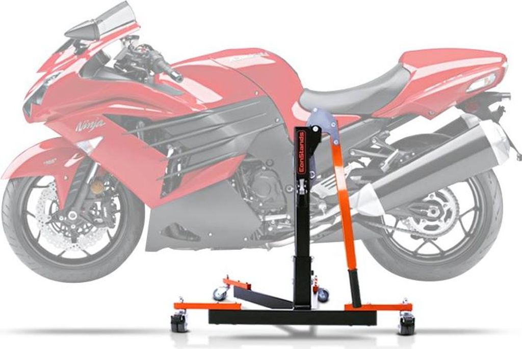 CS Power Evo-Zentralständer für Kawasaki ZZR 1400 06-20 Orange