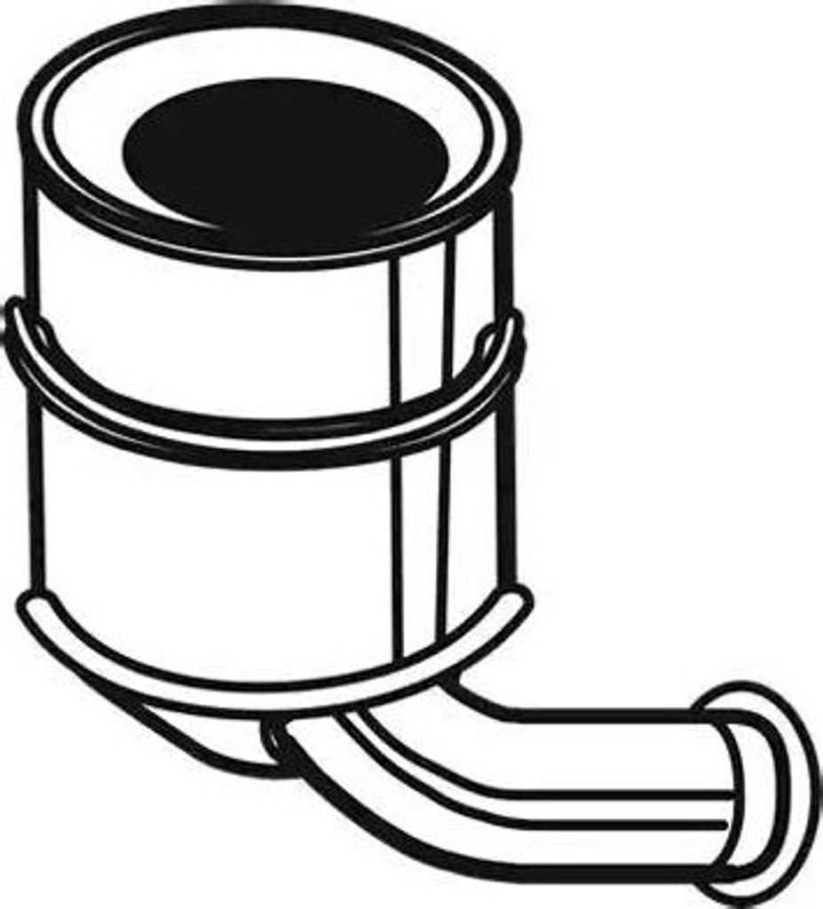 VEGAZ CK-873 Dieselpartikelfilter DPF passend für PEUGEOT 2008 Kombi (CU) Euro 5 Abgasanlage Diesel