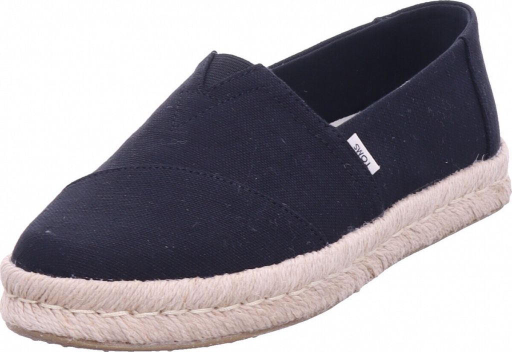 Toms Damen Espadrille Alpargata Rope 2.0 schwarz
