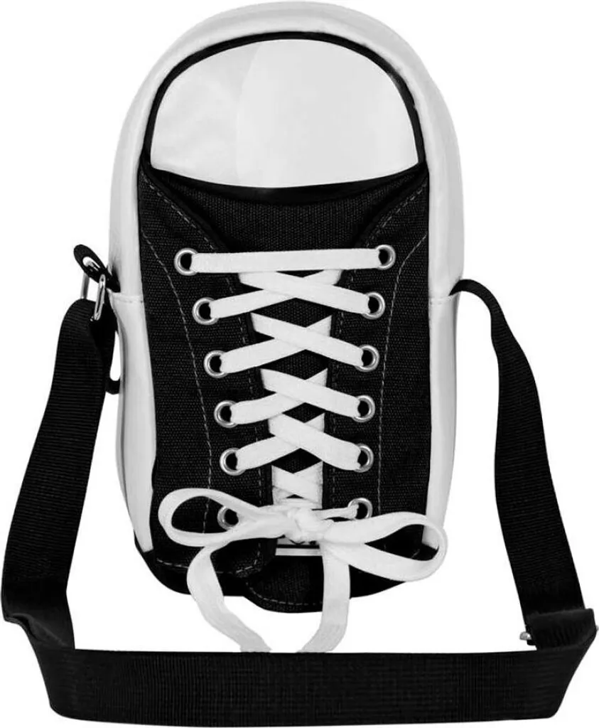 Oh My Pop! Sneakers Borsa a tracolla nera - 2