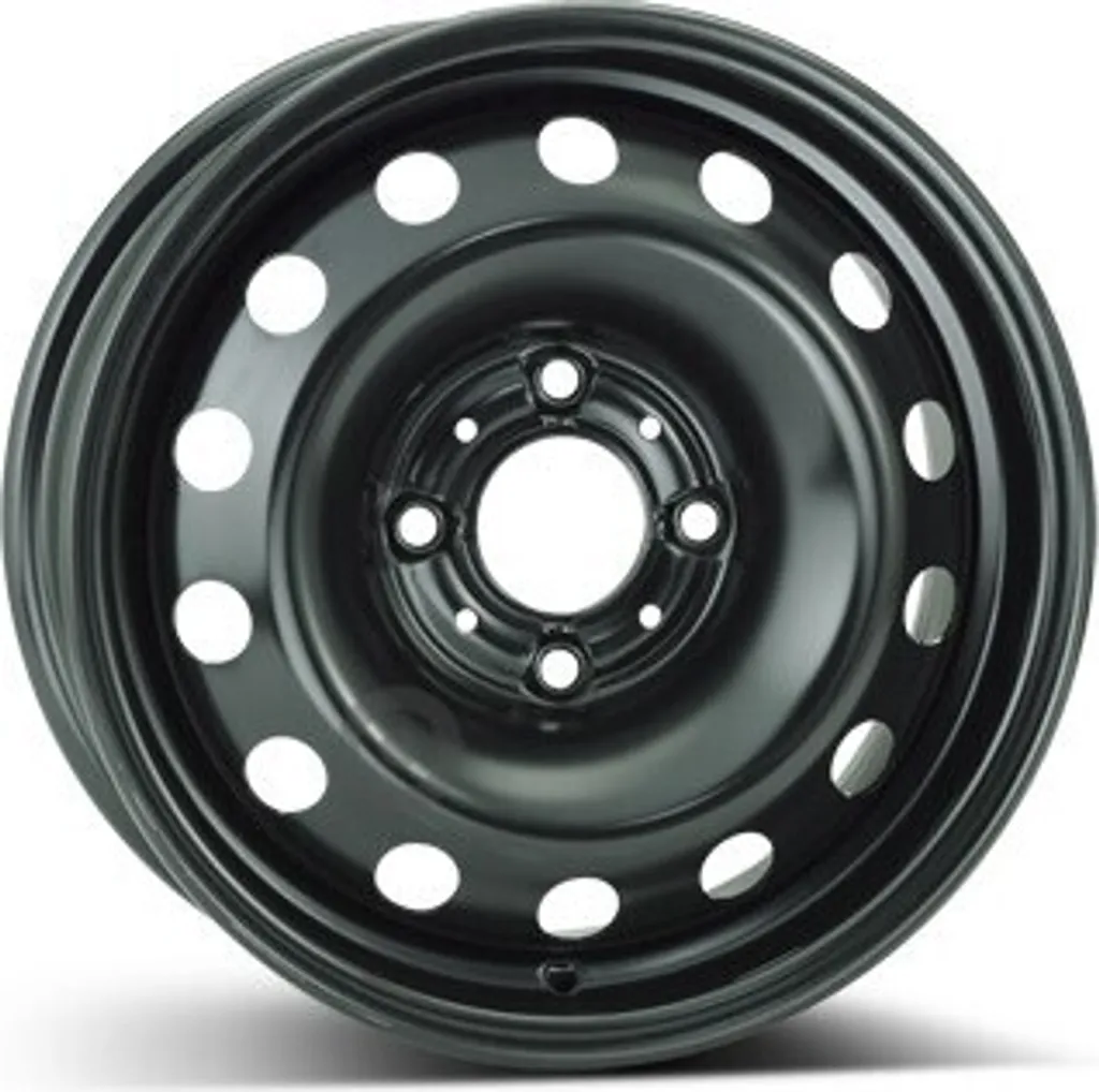 Jante pour pneu hiver ALCAR ACCIAIO 6215 Noir - 5.5x14 4x108 ET 24