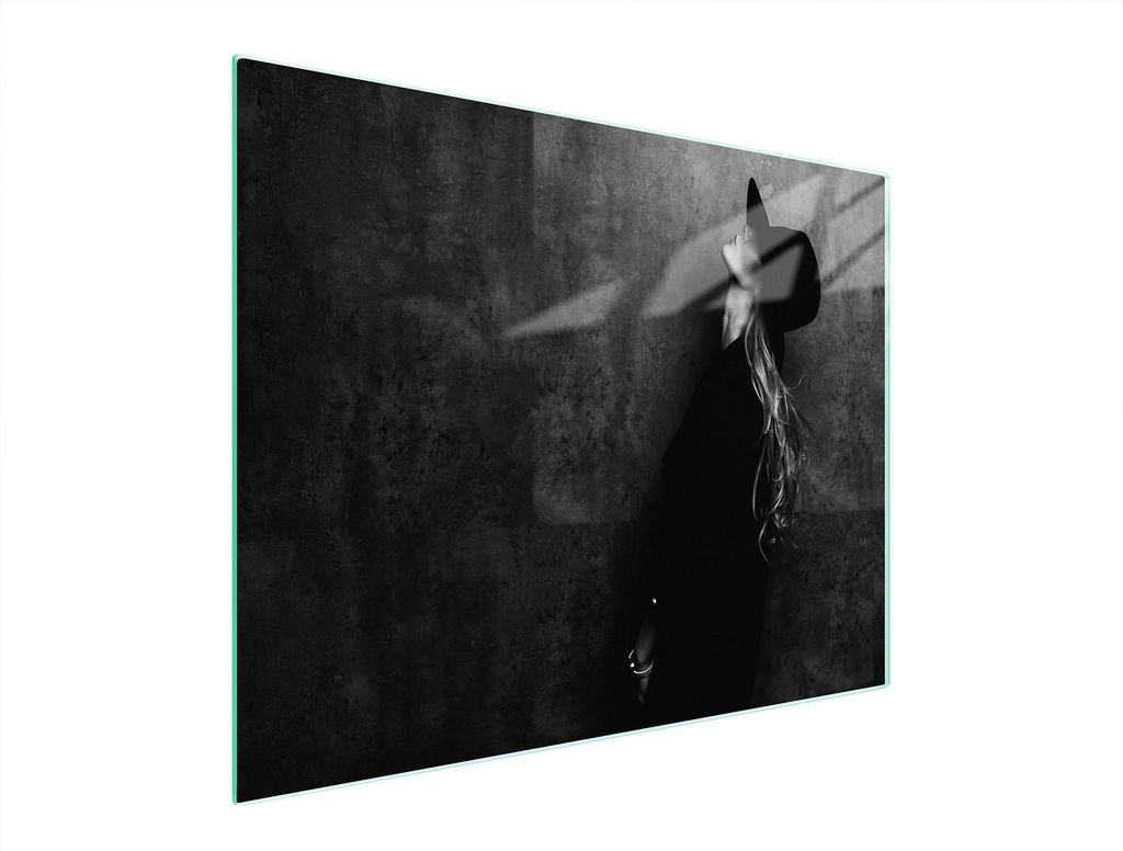 Glasschneidebrett 52x40 Frau
