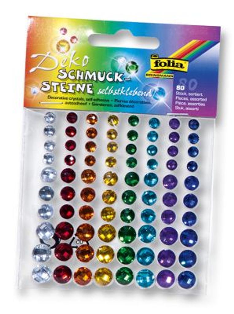 folia Schmucksteine Sparkling Rainbow selbstklebend 80 Produktbild 