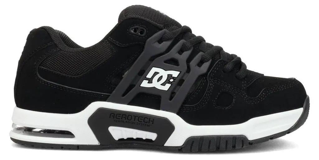 Chaussures DC AT-2 Noir/Blanc Taille 43 - Baskets de Skate Authentiques