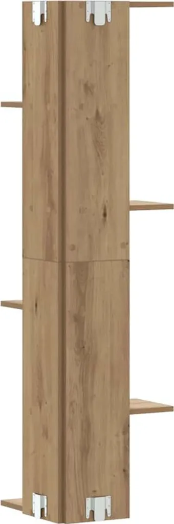 Rangement d'Angle Mural 140 cm pour Ranger et Décorer sans Encombrer