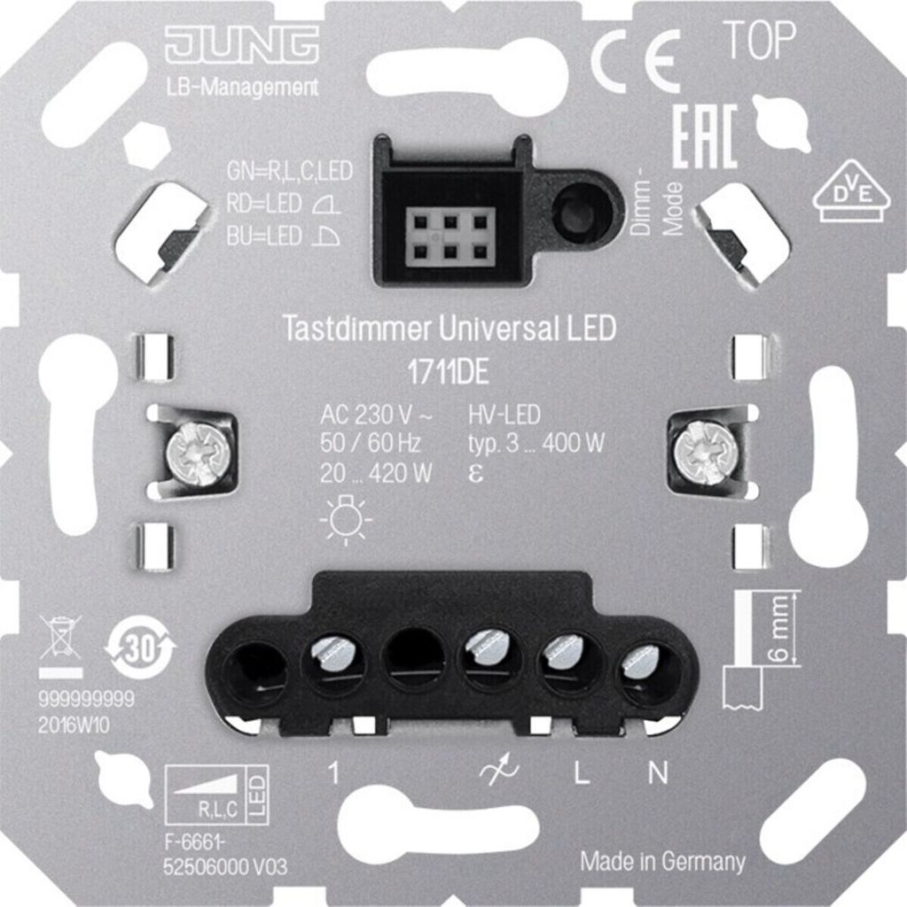 Tastdimmer 1711DE Universal LED (1711DE) Zdjęcie produktu 