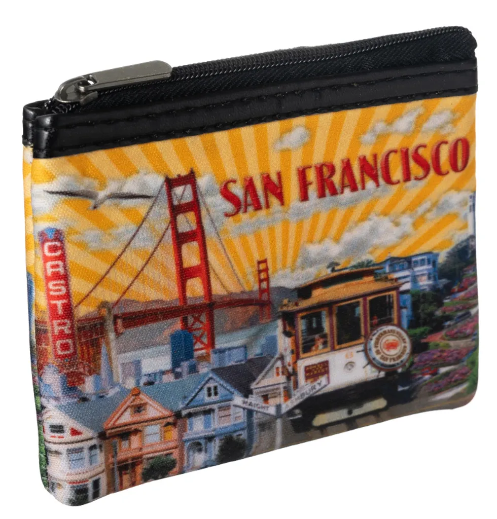 Accessorio LOREN 528-8 Portachiavi San Francisco in Canvas Tecnico