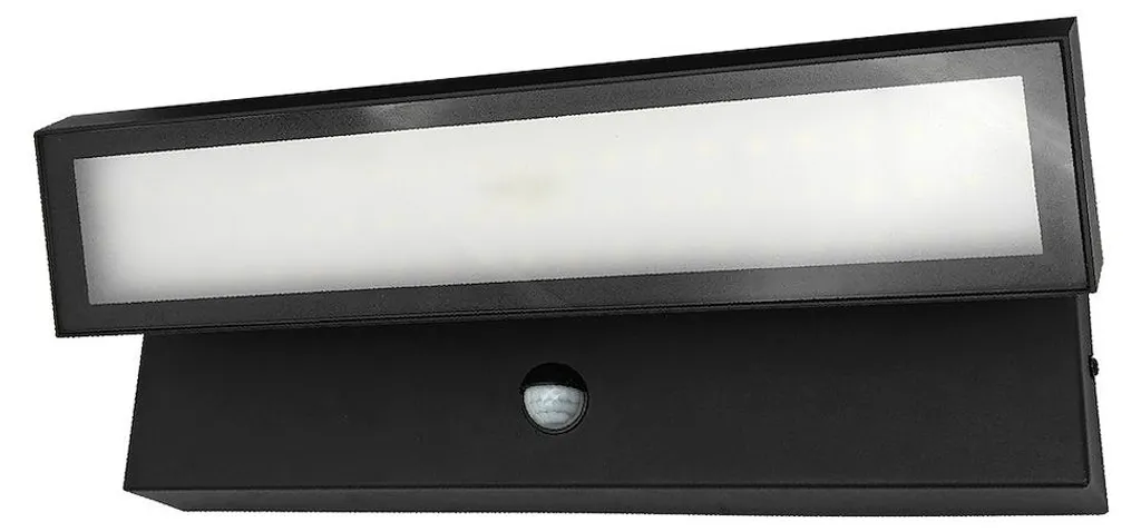Luminaire extérieur LED 40W IP65 avec capteur de mouvement VELORION Noir